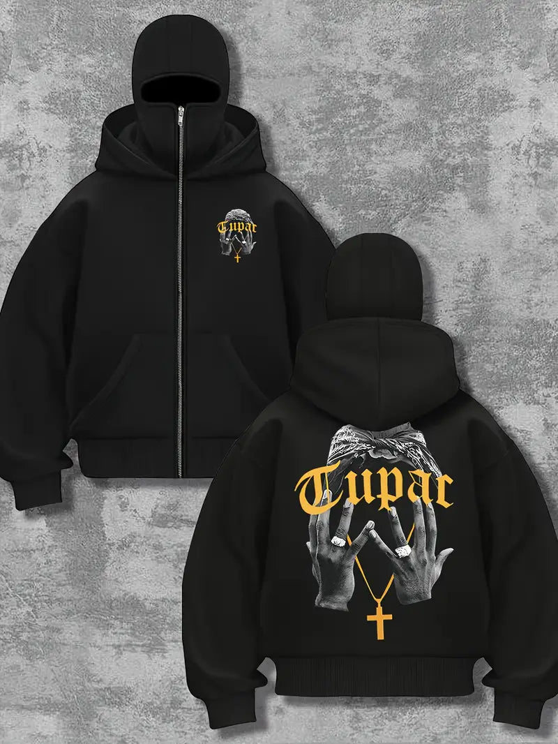 Balaclava Hoodie Tupac